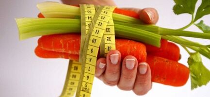 Dieta para reducir o peso corporal